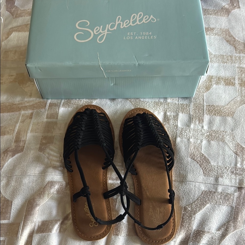 Seychelles Black Women's Sandals